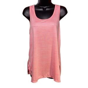 Athletic Works Womens‎ Pink Sleeveless Racerback Tank Size M (8-10)